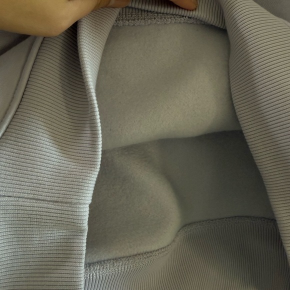 NWT Carhartt Women's Lilac Quarter Zip-Up fleece lined sweater - Picture 6 of 6